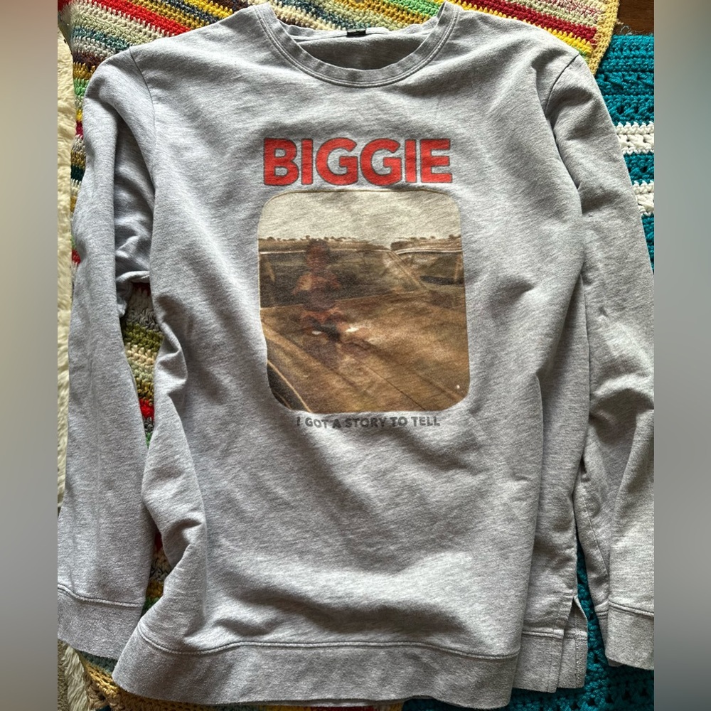 Biggie Long Sleeve Grey